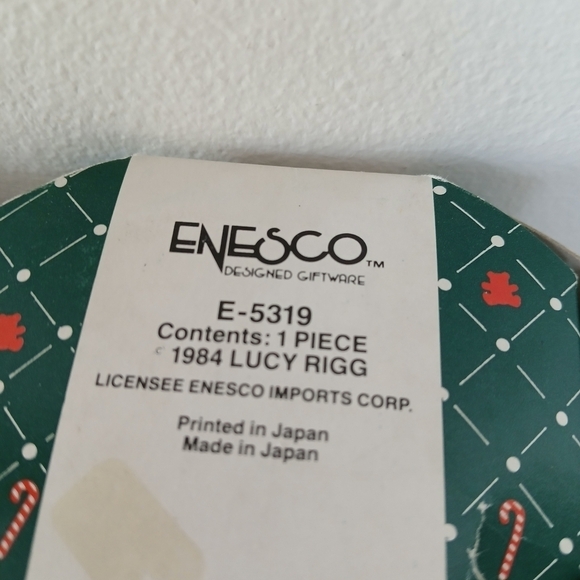 Vintage 80's Baby's First Christmas Cup Lucy Rigg & Me Made in Japan Enesco - Picture 4 of 14